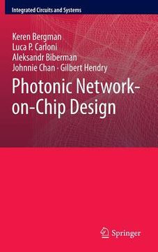 portada photonic network-on-chip design (en Inglés)