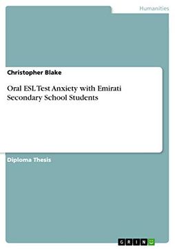 portada Oral esl Test Anxiety With Emirati Secondary School Students (en Inglés)