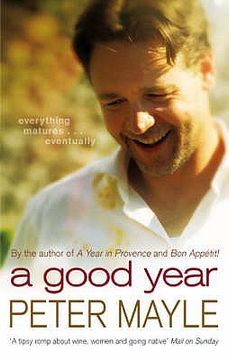 portada a good year. peter mayle (in English)