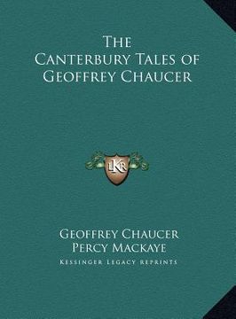 portada the canterbury tales of geoffrey chaucer (en Inglés)