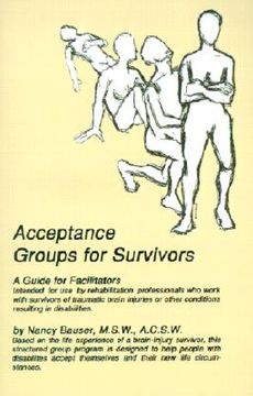 portada acceptance groups for survivors: a guide for facilitators (en Inglés)