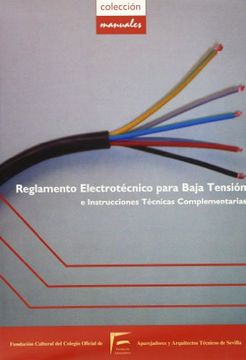 portada Reglamento electrotécnico para baja tensión e instrucciones técnicas complementarias (in Spanish)