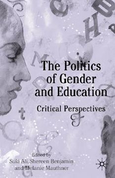 portada the politics of gender and education (en Inglés)
