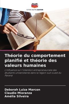 portada Théorie du comportement planifié et théorie des valeurs humaines (en Francés)
