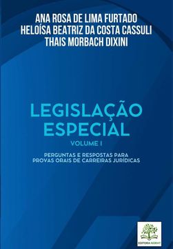 portada Legislação Especial - Volume I. PERGUNTAS E RESPOSTAS PARA PROVAS ORAIS DE CARREIRAS JURÍDICAS (en Portugués)