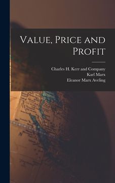 portada Value, Price and Profit