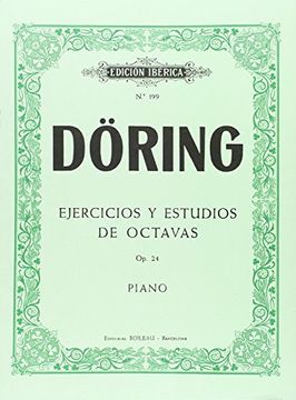 portada Ejercicios y estudios de octavas, op. 24