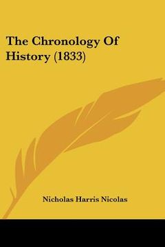 portada the chronology of history (1833) (en Inglés)