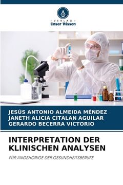 portada Interpretation Der Klinischen Analysen (en Alemán)