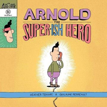 portada Arnold the Super-Ish Hero (in English)