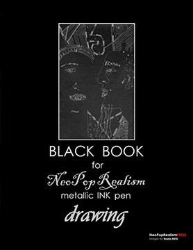 portada Black Book for Neopoprealism Metallic ink pen Drawing (en Inglés)