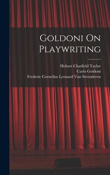 portada Goldoni On Playwriting (en Inglés)