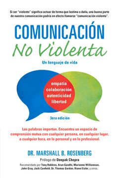 portada Comunicación no Violenta: Un Lenguaje de Vida (Nonviolent Communication Guides) (in Spanish)