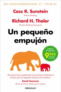 portada PEQUEÑO EMPUJON, UN - THALER, RICHARD H./SUNSTEIN, CASS R - Libro Físico