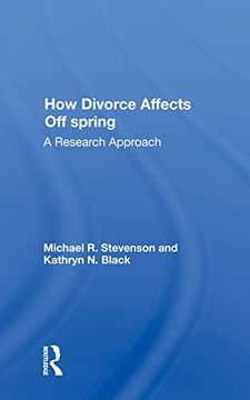 portada How Divorce Affects Offspring: A Research Approach (in English)