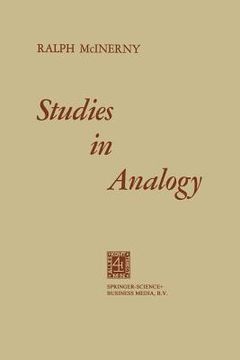 portada Studies in Analogy (en Inglés)