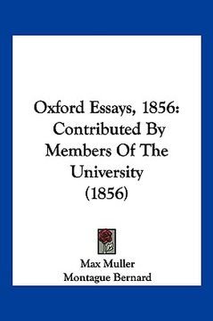 portada oxford essays, 1856: contributed by members of the university (1856) (en Inglés)