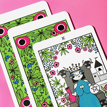 portada Four Twenty Tarot: Combining the Magic of Cannabis With the Wisdom of Traditional Tarot for the Curious and Creative Stoner (in English)