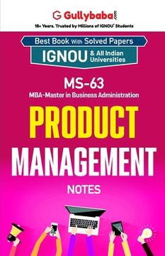 portada MS-63 Product Management (en Inglés)