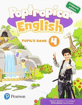 portada Poptropica English 4 Pupil's Book Andalusia + 1 Code (in Spanish)