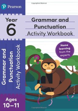 portada Pearson Learn at Home Grammar & Punctuation Activity Workbook Year 6 (en Inglés)