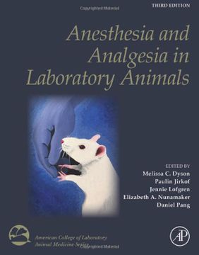 portada Anesthesia and Analgesia in Laboratory Animals (American College of Laboratory Animal Medicine) (in English)