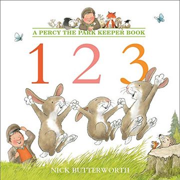 portada 123: Learning to Count is fun With Percy and his Animal Friends! (Percy the Park Keeper) (en Inglés)