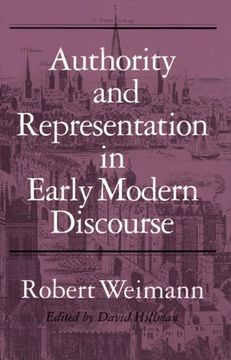 portada Authority and Representation in Early Modern Discourse (en Inglés)