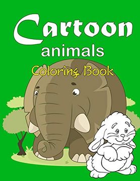 portada Cartoon Animals Coloring Book 
