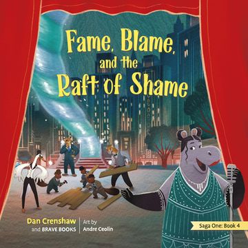 portada Fame, Blame, and the Raft of Shame [With Envelope] (en Inglés)