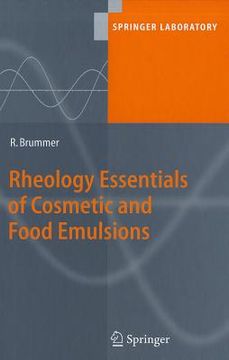 portada rheology essentials of cosmetic and food emulsions