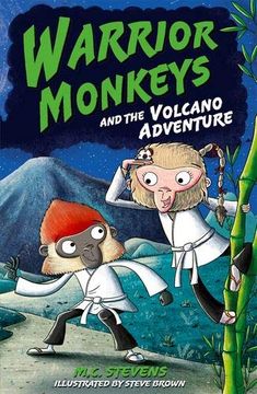 portada Warrior Monkeys and the Volcano Adventure (en Inglés)