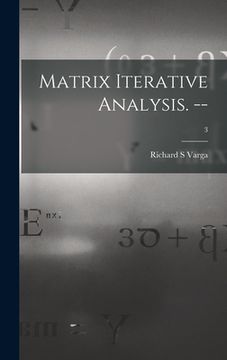 portada Matrix Iterative Analysis. --; 3