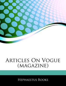 portada articles on vogue (magazine)
