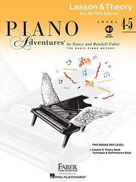 portada Piano Adventures: Level 4-5 Lesson & Theory Book - International Anglicised Edition 