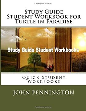 portada Study Guide Student Workbook for Turtle in Paradise: Quick Student Workbooks