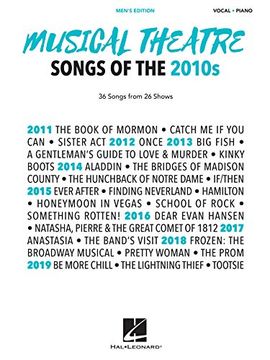 portada Musical Theatre Songs of the 2010S - Men'S Edition: 36 Songs From 26 Shows (en Inglés)