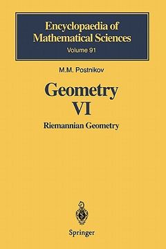 portada geometry vi: riemannian geometry (en Inglés)