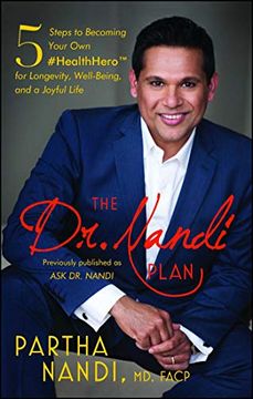 portada The dr. Nandi Plan: 5 Steps to Becoming Your own #Healthhero for Longevity, Well-Being, and a Joyful Life (en Inglés)