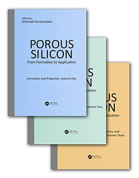 portada Porous Silicon: From Formation to Application, Three Volume set (in English)