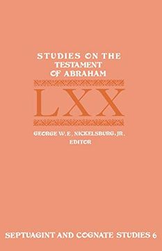 portada Studies on the Testament of Abraham (Septuagint and Cognate Studies) (en Inglés)