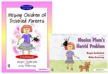 portada Helping Children of Troubled Parents & Monica Plum's Horrid Problem: Set (Helping Children With Feelings) (in English)