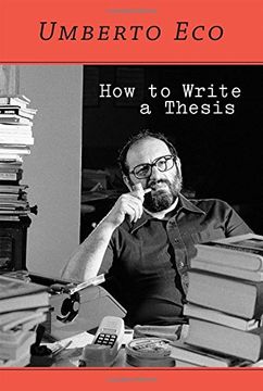 portada How to Write a Thesis (MIT Press)