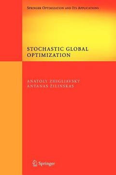portada stochastic global optimization (en Inglés)