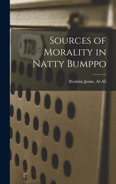 portada Sources of Morality in Natty Bumppo (en Inglés)
