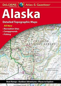 portada Delorme Atlas & Gazetteer: Alaska (en Inglés)