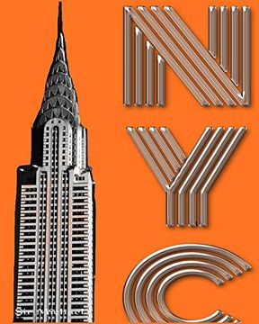 portada New York City Chrysler Building $ir Michael Designer Creative Drawing Journal 