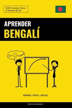 portada Aprender Bengalí - Rápido / Fácil / Eficaz: 2000 Vocablos Claves