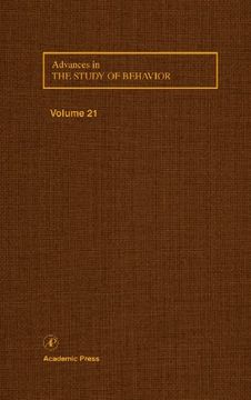 portada Advances in the Study of Behavior, Volume 21 