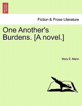 portada one another's burdens. [a novel.] (in English)